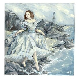 Девушка на берегу