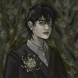 Юноша с цветком