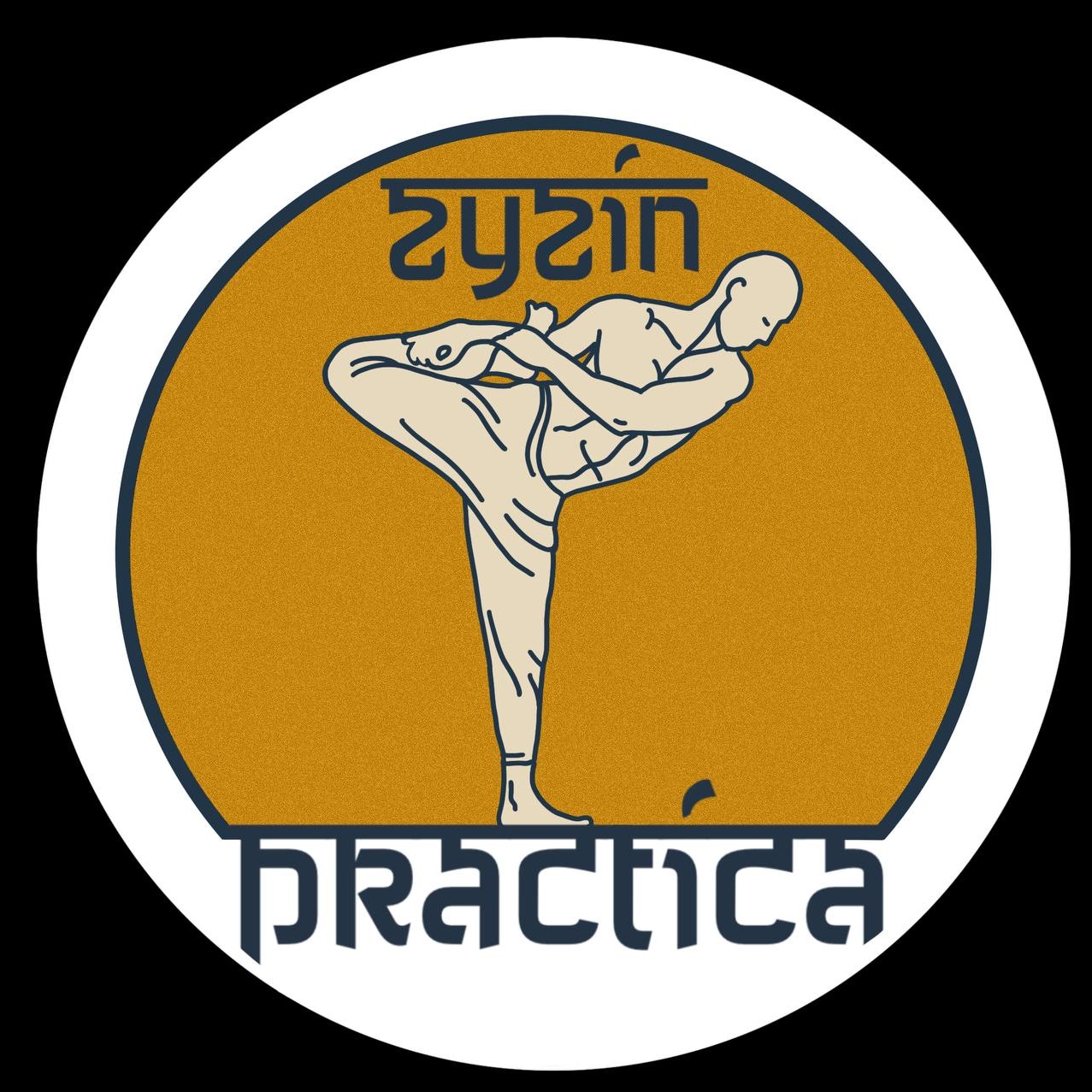 Логотип для инструктора йоги.