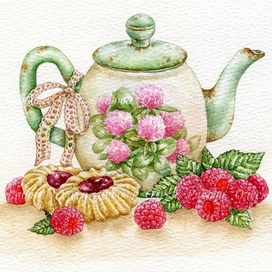 ‘’ Чай с малиной ‘’.