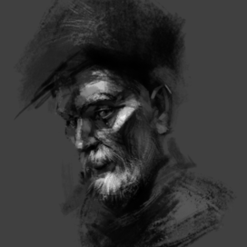 Portrait old man