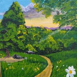 Летний закат