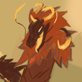 дракон из игры геншин импакт