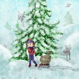 Иллюстрация к стихотворению,, Капризы,, 