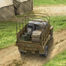 WWII US Army Kitchen Truck 