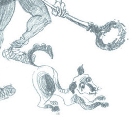 Разворот для книги "Легенда о стеклянном букете"