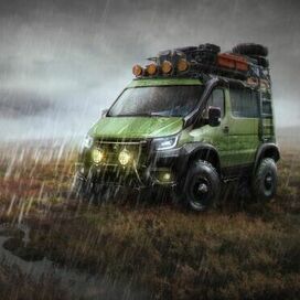 GAZ Sobol NN 4x4 mod concept Wallpaper