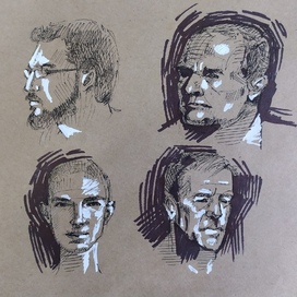 Зарисовки людей