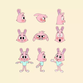 Bunny mascot 