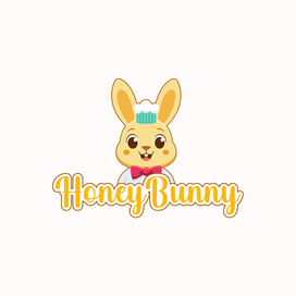 Логотип для детской кондитерской "Honey Bunny"