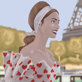 Постер "Эмили в Париже"