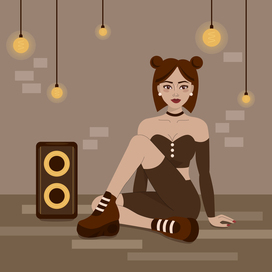 Девушка-танцовщица