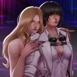 Триш и Леди Devil may cry