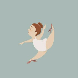 Ballet Core. Grand Jete