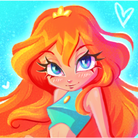 Фанарт Winx Club Блум