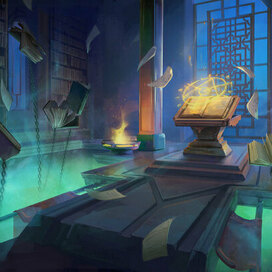 Guild of Warlocks. Interior