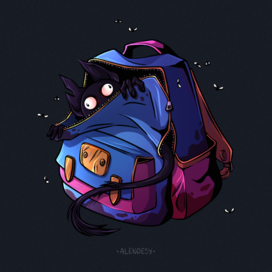 Inktober - Backpack