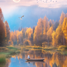 осенний лес