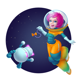 Space girl