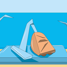 Пылесос на отдыхе