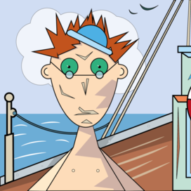 Жак Поганел из детей Капитана Гранта