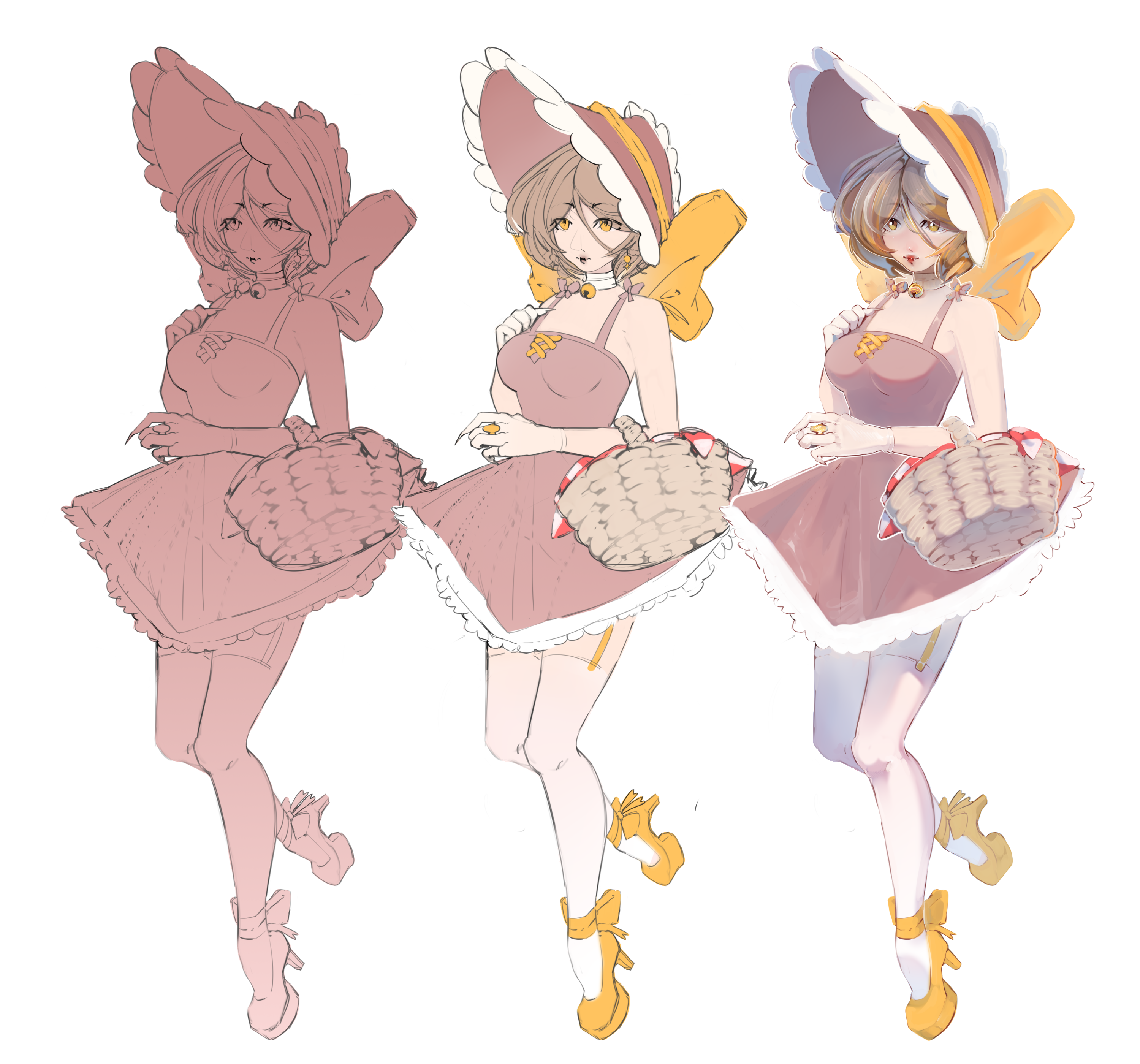 Рисунок вашего персонажа от наброска, до полноценки