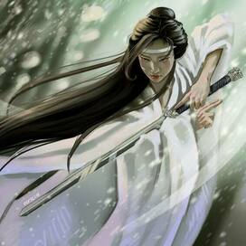 Девушка с мечом