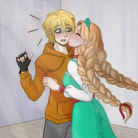 Панк и славянка