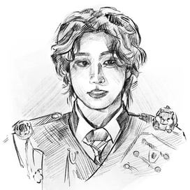 Иллюстрация кпоп артиста