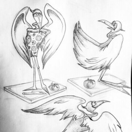 Вкусный птичка