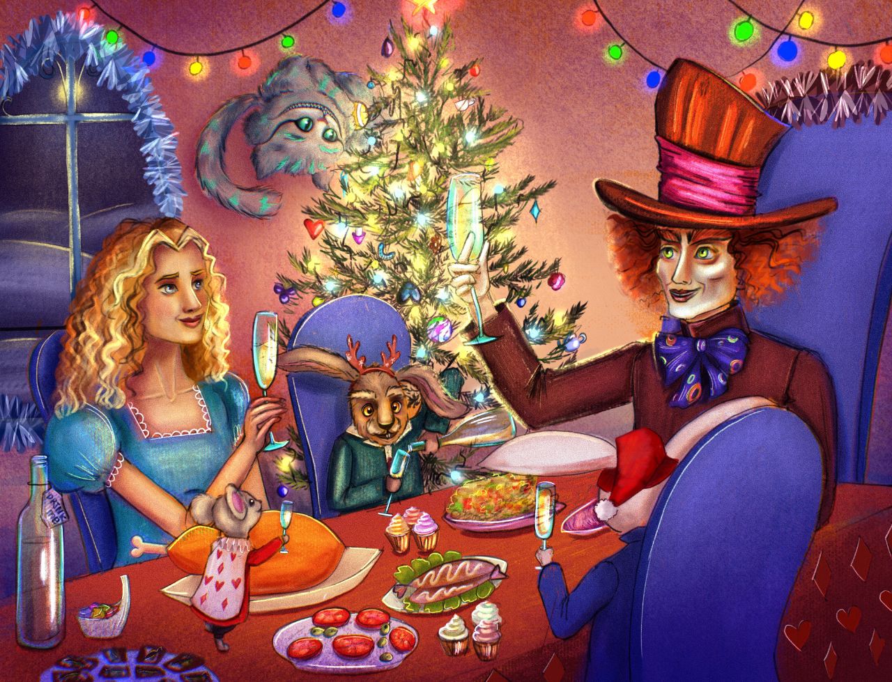 Новый год в стране чудес