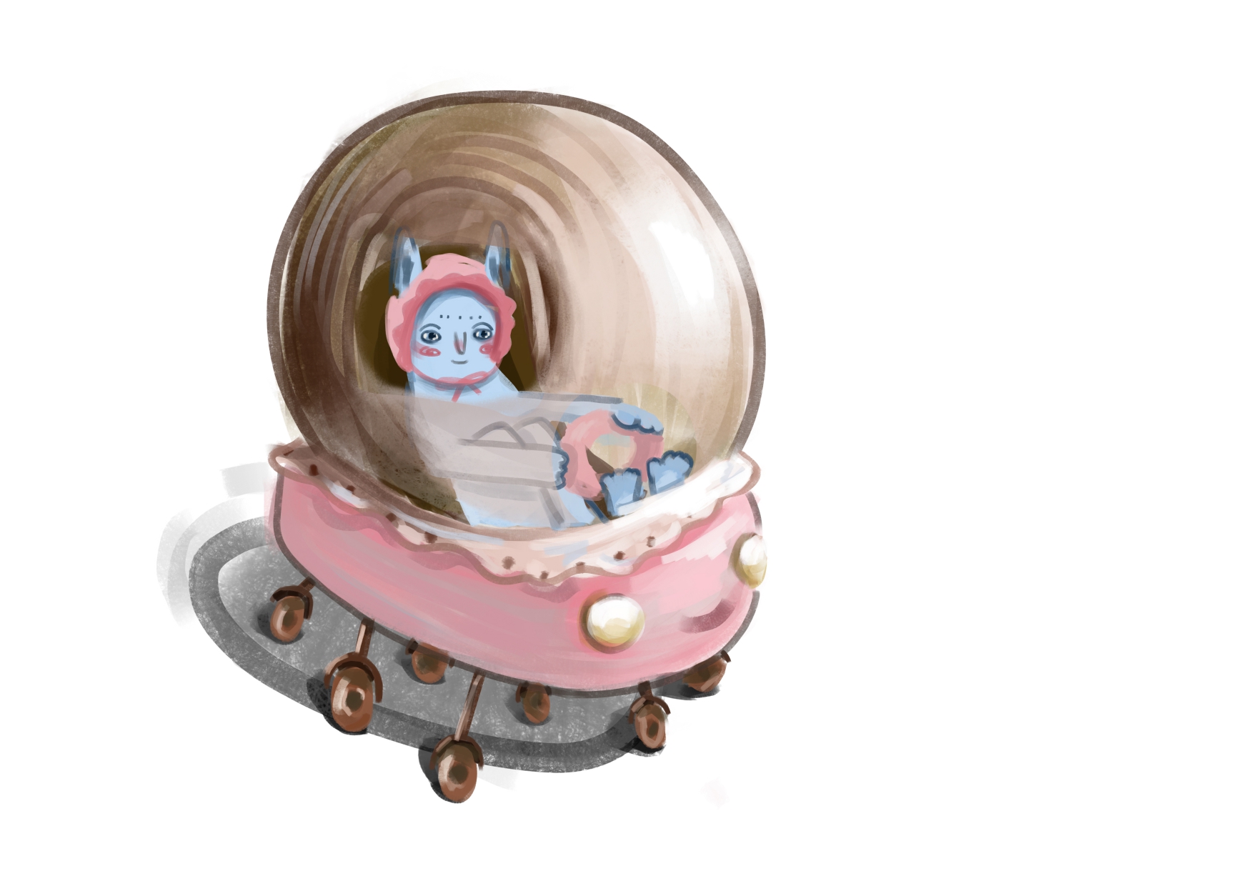 Серия машин, шарик