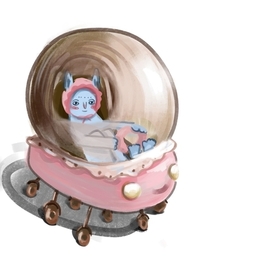 Серия машин, шарик