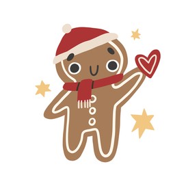 Рождественский пряничный человечек