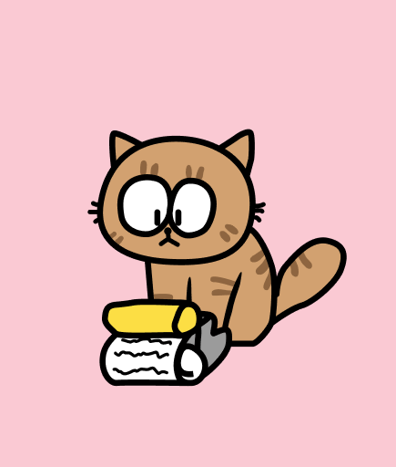 Кот печатает:)