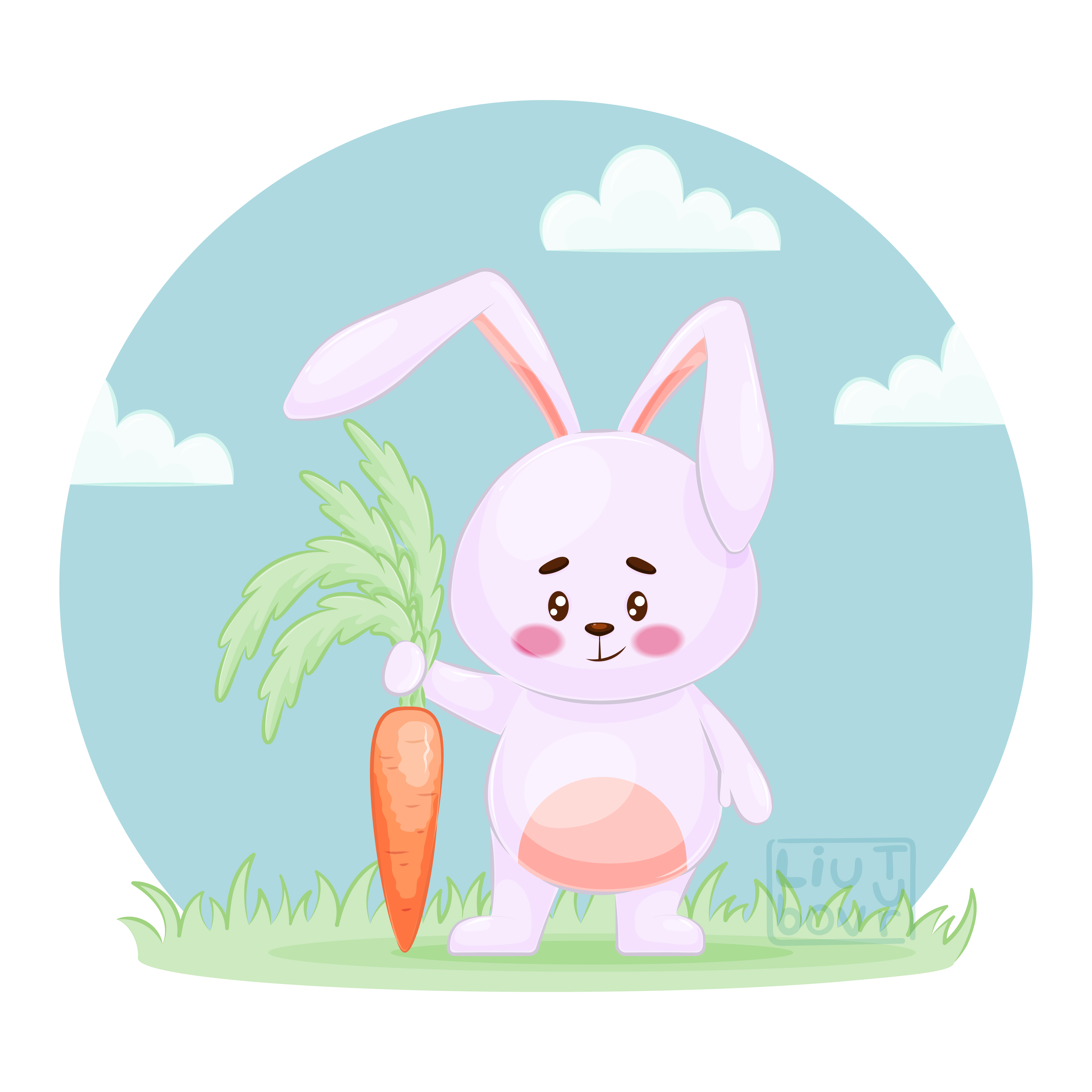 Милый зайчик