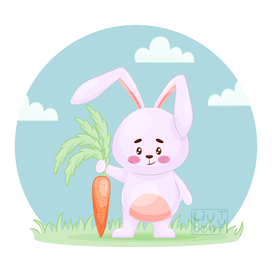 Милый зайчик