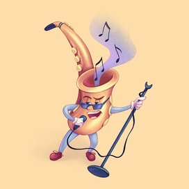 Бренд-персонаж для музыкальной школы