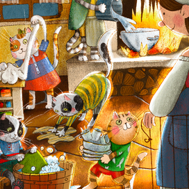 Джачинта и котята