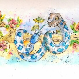 Змея, символ 2025 года