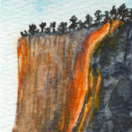 Солнечный водопад