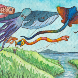 Парад воздушных змеев