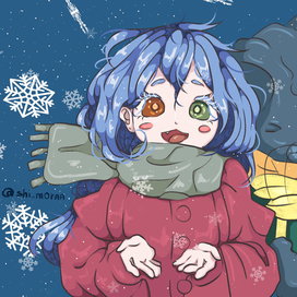 Снежная картинка 