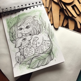 зимнее собачье