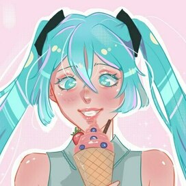 Арт в аниме стиле