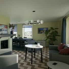 3d визуализация интерьера