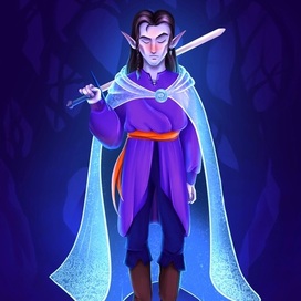 Персонаж для настольной игры "Чародеи лесной чащи"Мелардриен