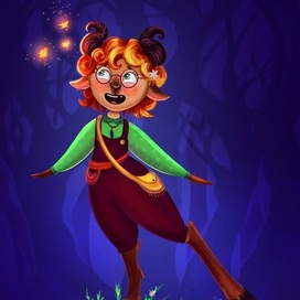 Персонаж для настольной игры "Чародеи лесной чащи" Луиза