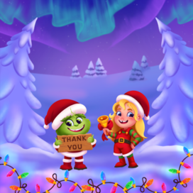 Зимняя иллюстрация 