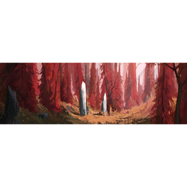 Красный лес Wonderland